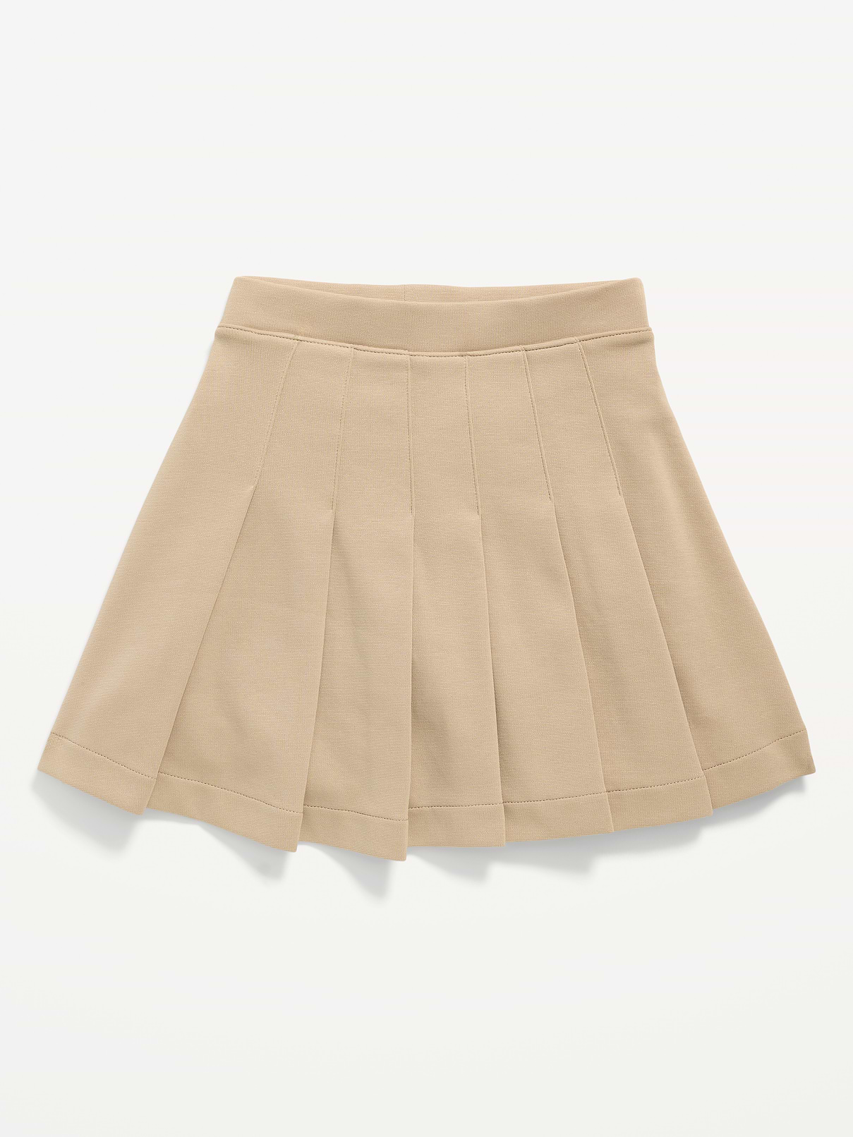 Image number 1 showing, School Uniform Ponte-Knit Pleated Skort for Girls