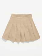 Image number 1 showing, School Uniform Ponte-Knit Pleated Skort for Girls