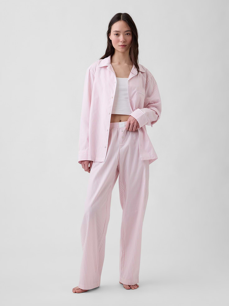 Image number 2 showing, Poplin PJ Shirt