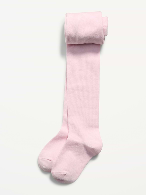 Collant en tricot doux uni pour toute-petite