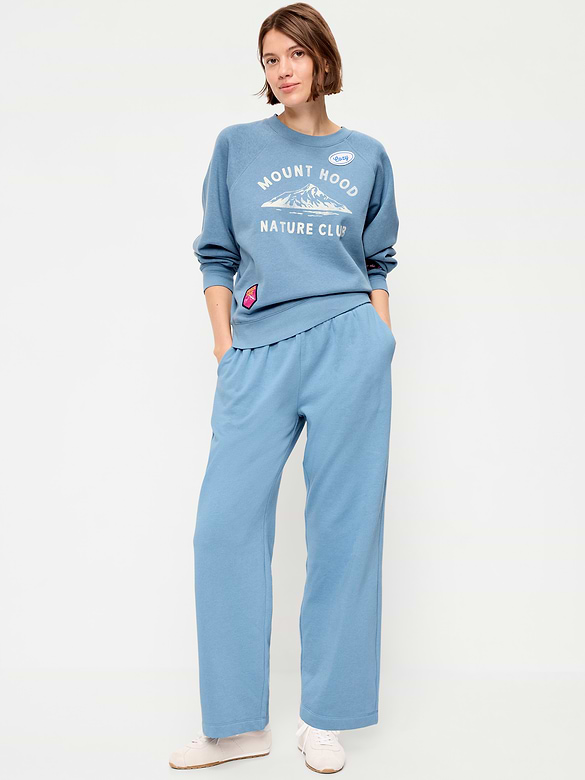 High-Waisted SoComfy Wide-Leg Sweatpants