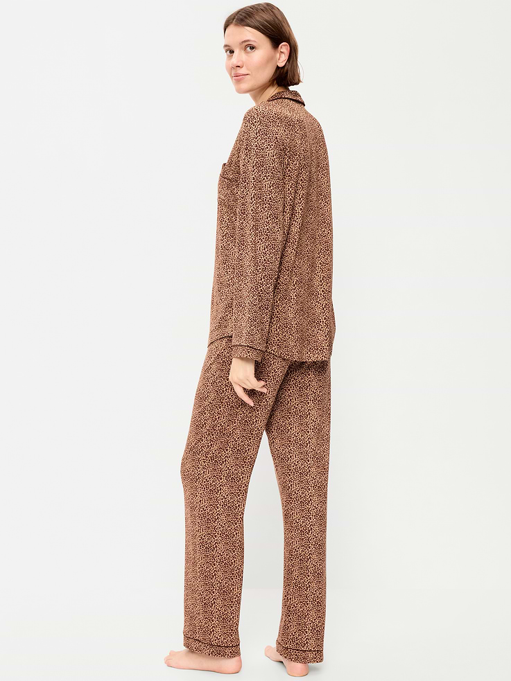 L'image numéro 2 présente Ensemble pantalon en tricot de jersey Grasse matinée