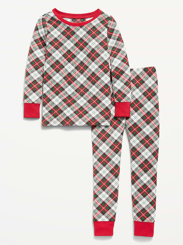 Pyjama ajusté DouxCocon à motif unisexe pour tout-petit et bébé
