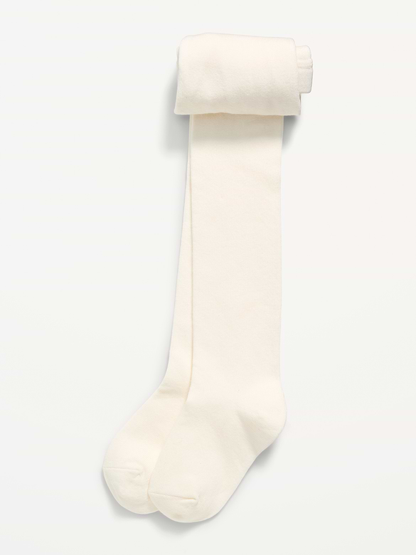 Collant en tricot doux uni pour toute-petite