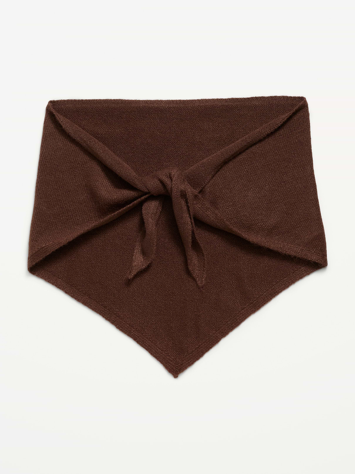 Image number 1 showing, Oversized Rib-Knit Triangle Scarf