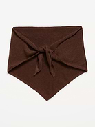 Image number 1 showing, Oversized Rib-Knit Triangle Scarf