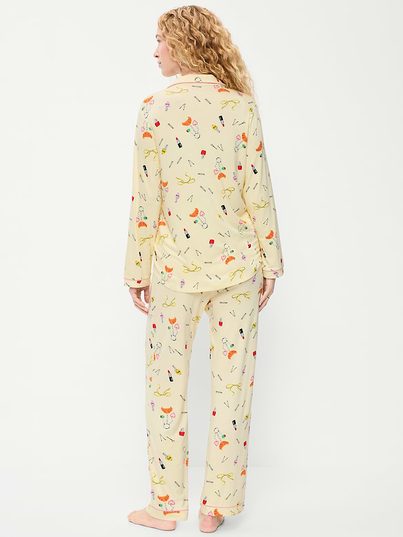 Sunday Sleep Knit Jersey Pant Set