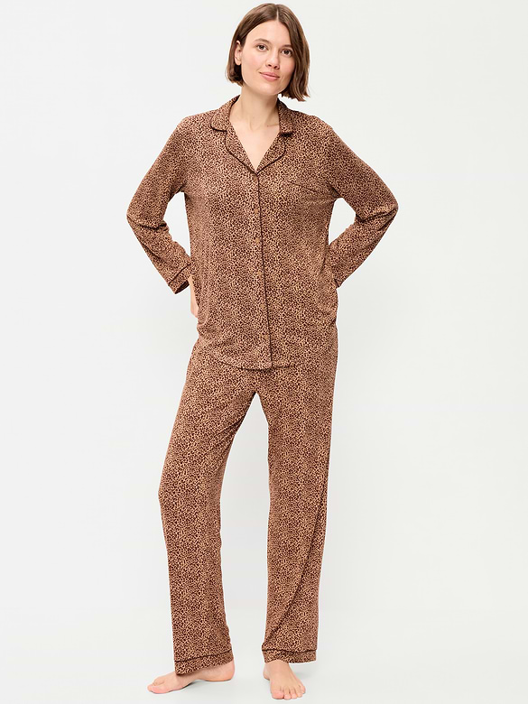 Sunday Sleep Knit Jersey Pant Set