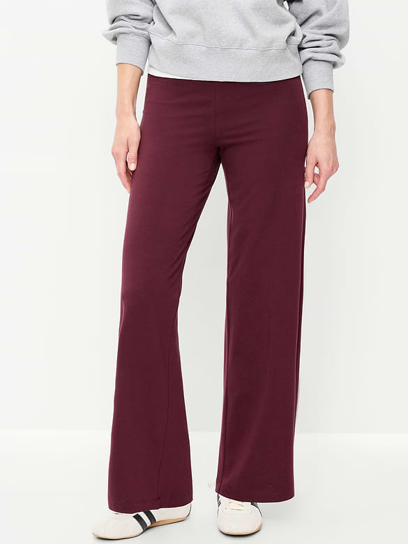 High-Waisted Fashion Wide-Leg Leggings