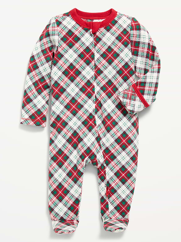 SoftMode 2-Way-Zip Sleep & Play Footed One-Piece for Baby