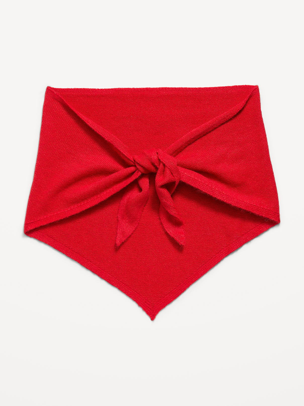 Image number 1 showing, Oversized Rib-Knit Triangle Scarf