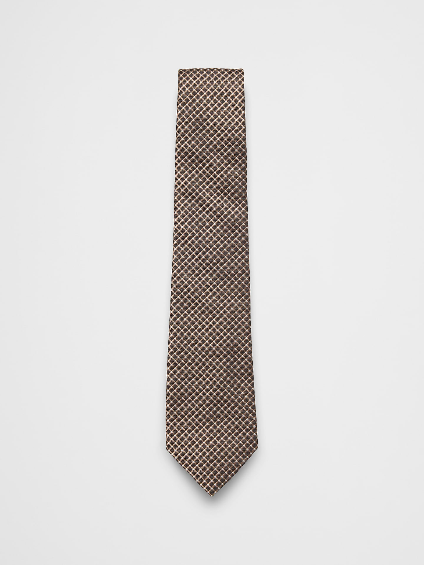 Image number 1 showing, Uniform Daimond Plaid Tie