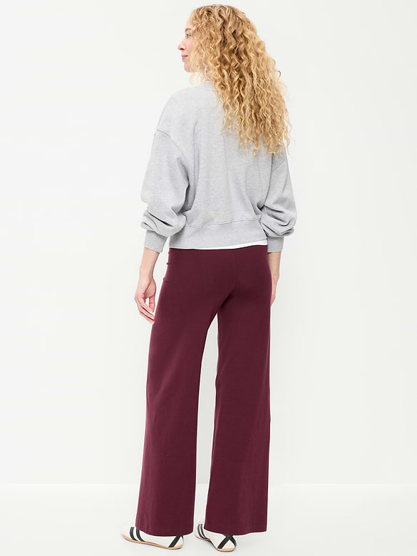 High-Waisted Fashion Wide-Leg Leggings