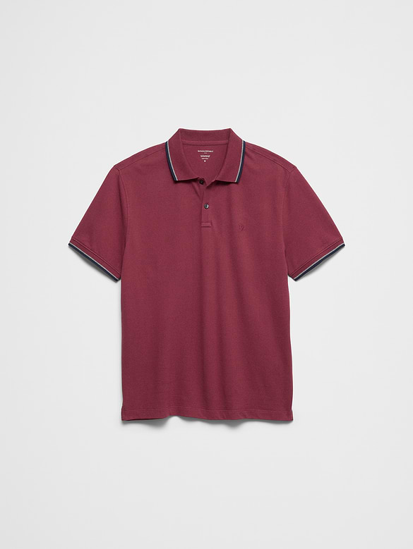 Slim-Fit Cotton Pique Polo