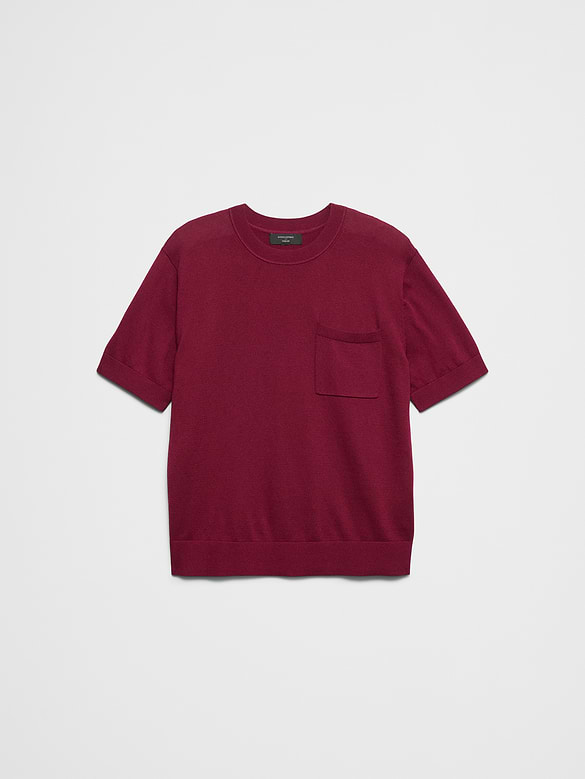 Forever Pocket Sweater T-Shirt