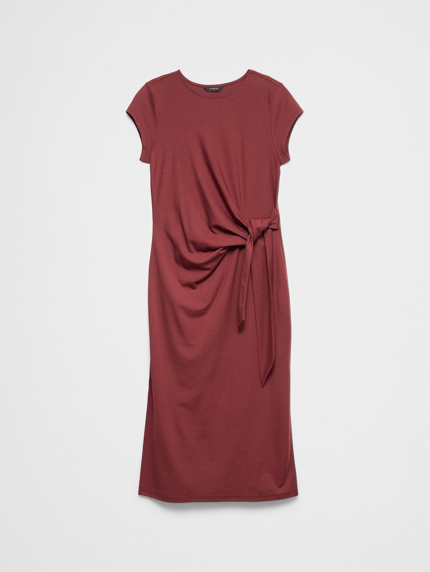 Image number 4 showing, Side-Tie Knit Midi Dress