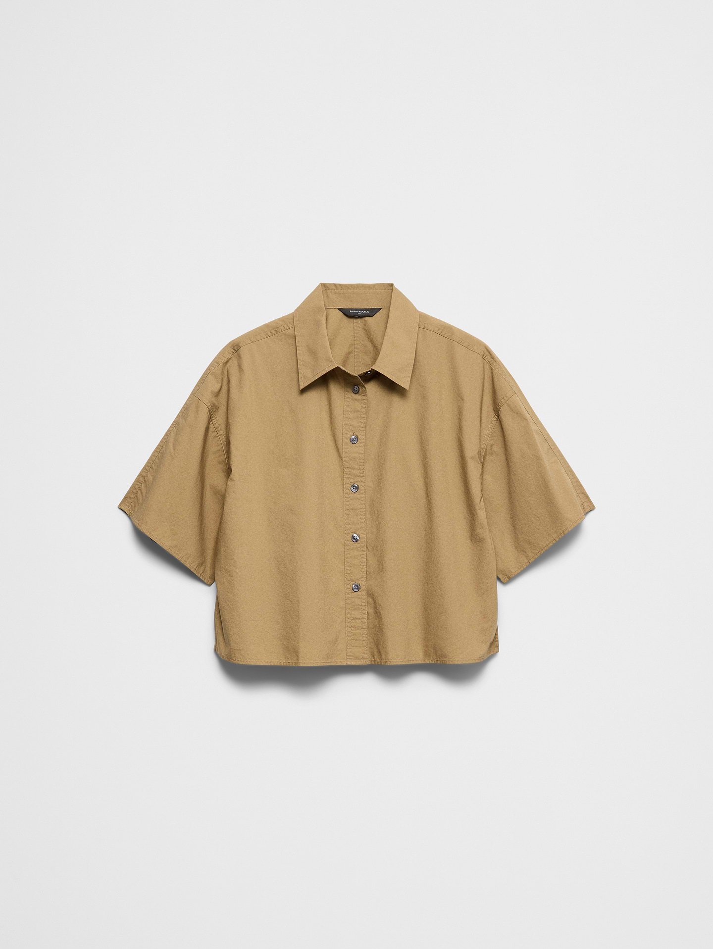 Image number 4 showing, Boxy Cropped Shirt