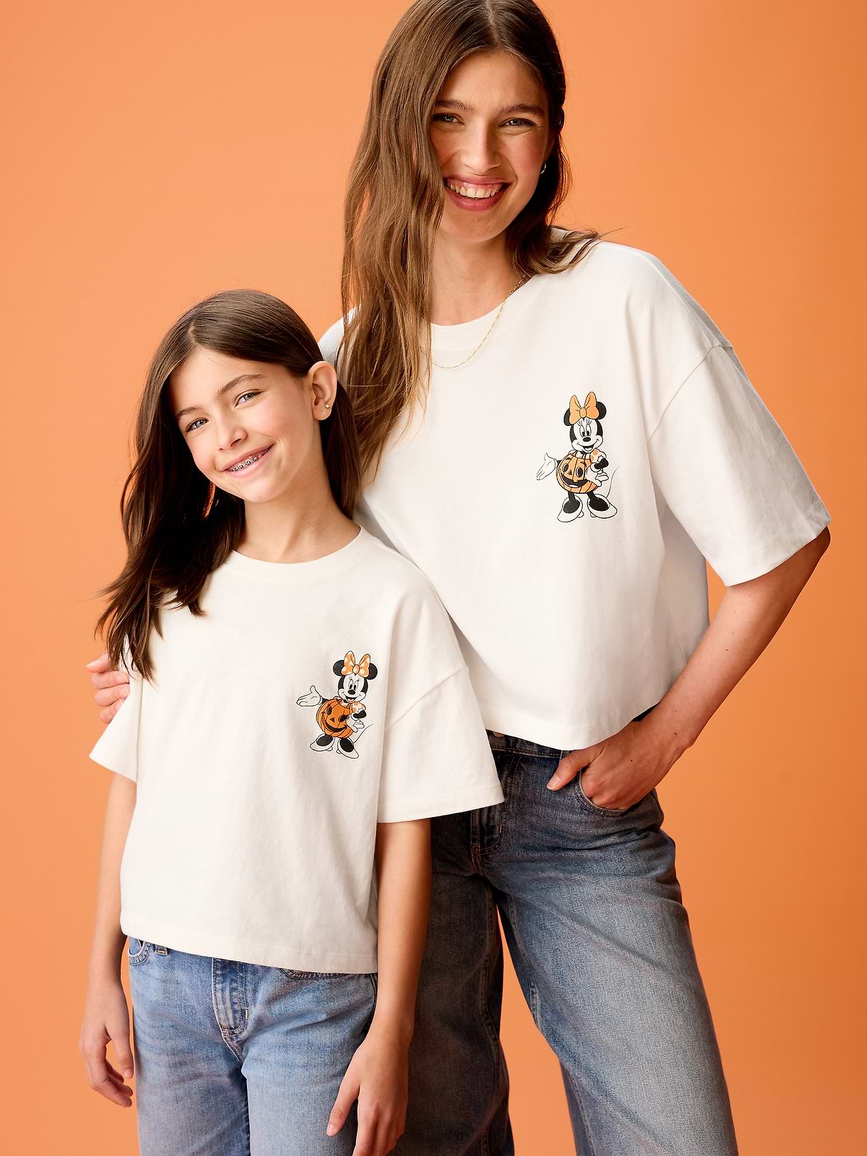 Old Navy x Disney Minnie Mouse Boxy Cropped T-Shirt for Girls