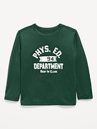 Image number 1 showing, CloudMotion Long-Sleeve Graphic T-Shirt for Toddler Boys