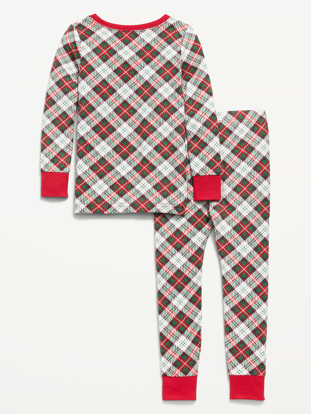 Image number 2 showing, SoftMode Printed Unisex Snug-Fit Pajama Set for Toddler & Baby