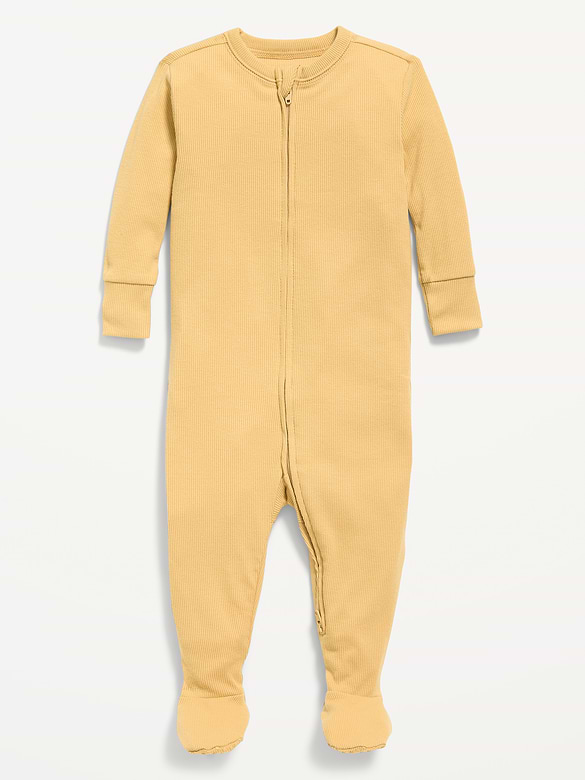 Snug-Fit 2-Way-Zip Sleep & Play Footed One-Piece for Baby