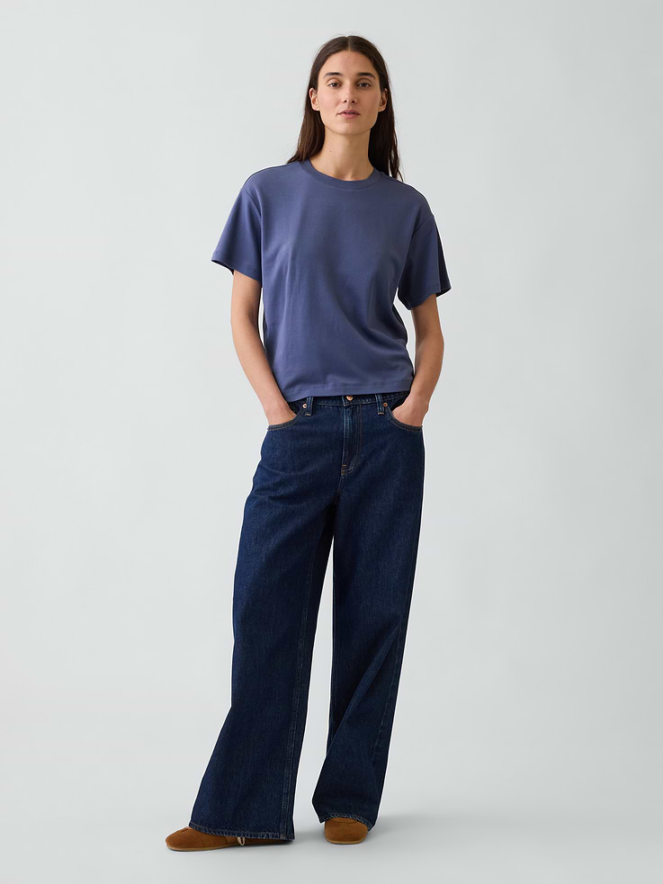 Image number 2 showing, Supima® Cotton Relaxed T-Shirt