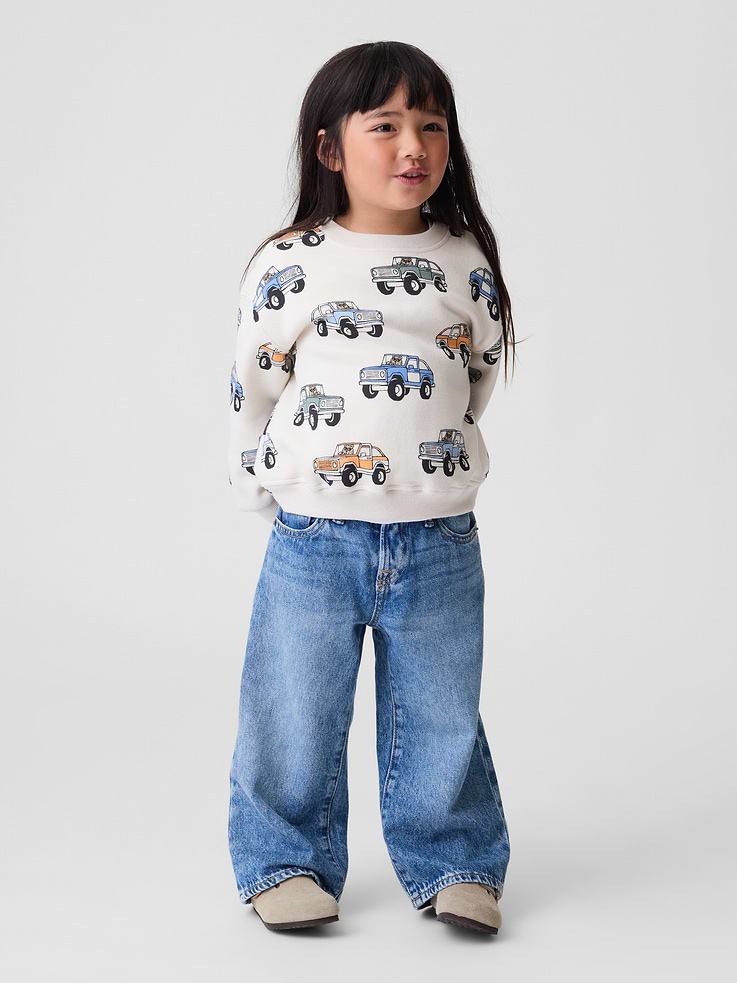 Image number 2 showing, Baby & Toddler VintageSoft Sweatshirt