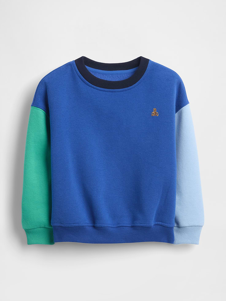 Image number 3 showing, Baby & Toddler VintageSoft Colorblock Sweatshirt