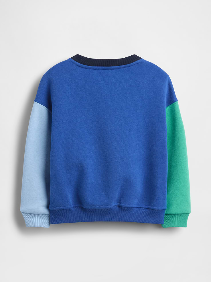 Image number 4 showing, Baby & Toddler VintageSoft Colorblock Sweatshirt