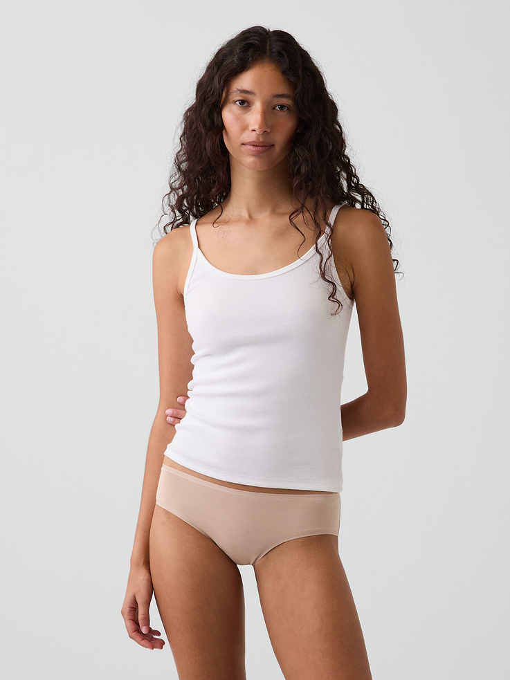 Image number 1 showing, SoftMade Organic Stretch Cotton Hipster