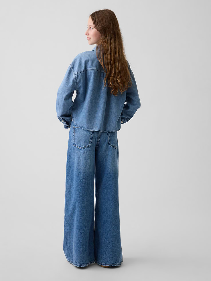 Image number 4 showing, Kids Low Rise Baggy Jeans