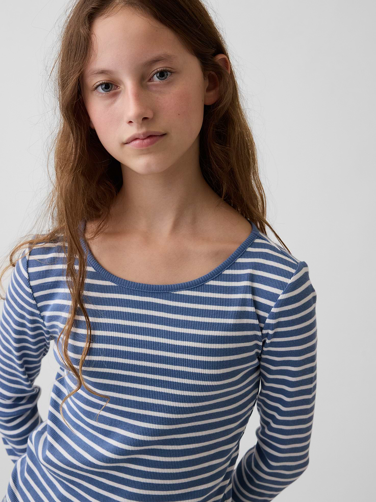 L'image numéro 5 présente T-shirt côtelé pour Enfant