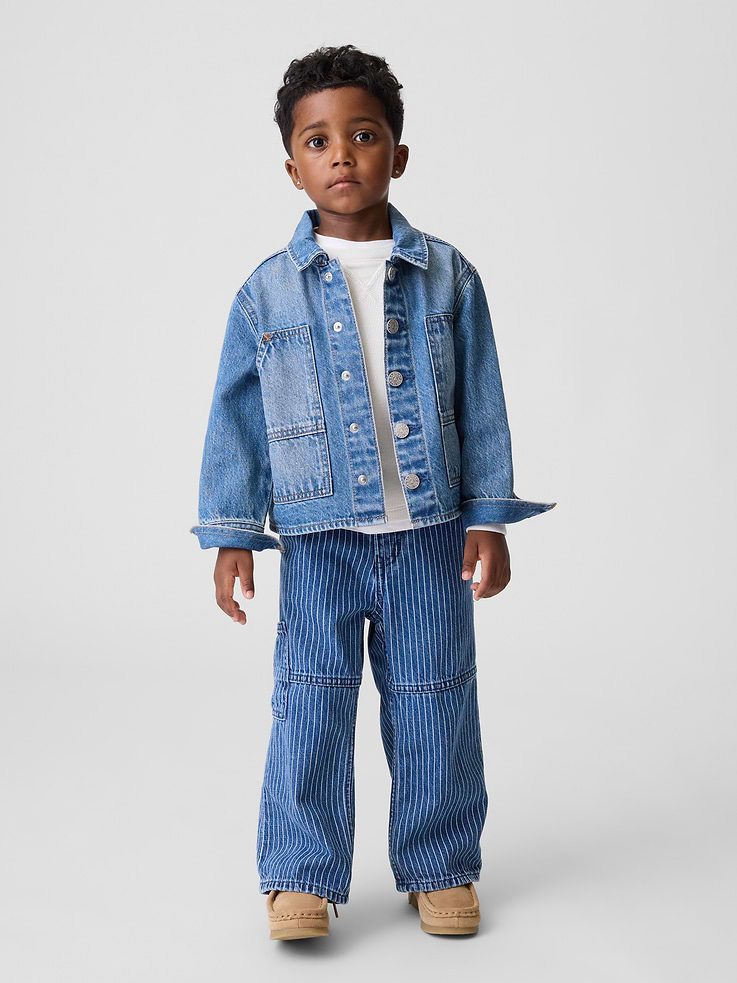 Image number 1 showing, Baby & Toddler Extra Baggy Jeans