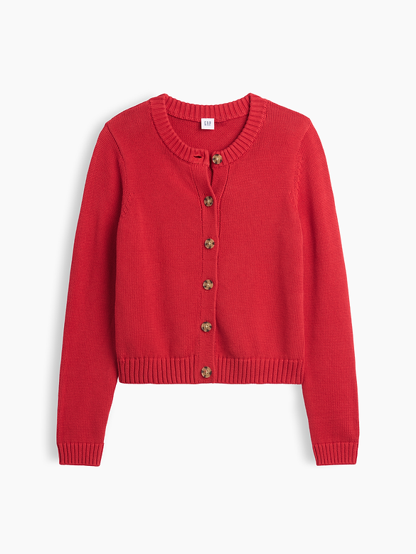 Crewneck Cardigan