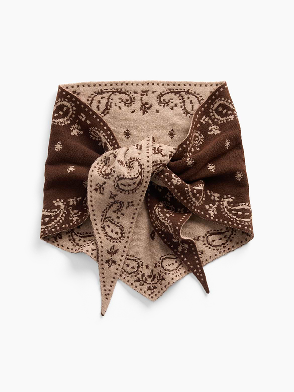 CashSoft Triangle Bandana Scarf