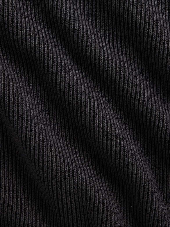 Relaxed Fisherman Stitch Crewneck Sweater
