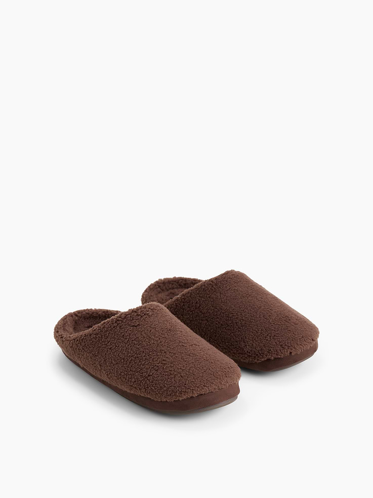 Image 2 of 4, Sherpa Slippers