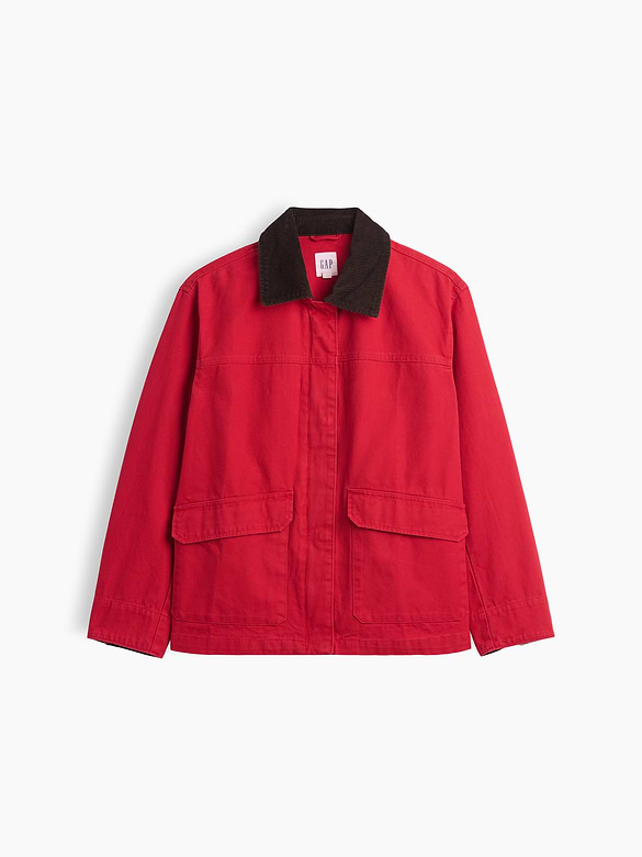 Relaxed Canvas Barn Jacket
