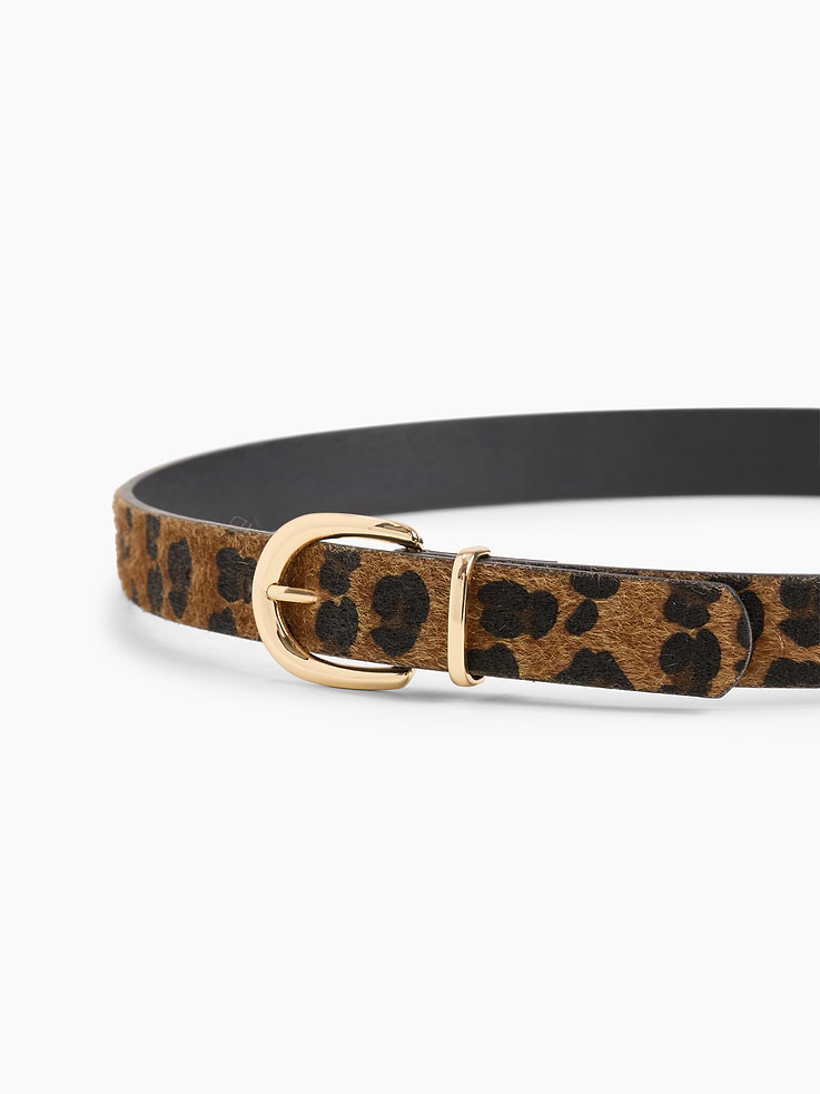 Image number 3 showing, Print Vegan-Leather Belt