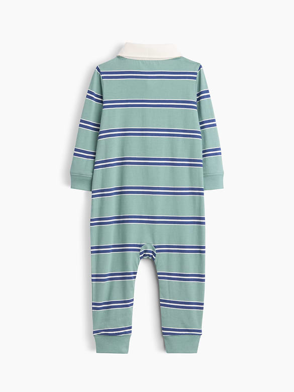 Baby Brannan Bear Rugby Polo One-Piece