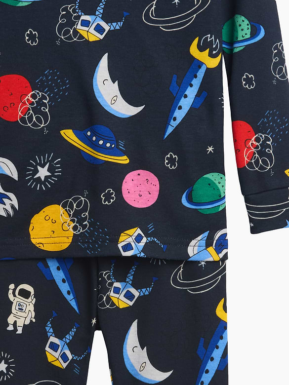 Kids & babyGap Space Print PJ Set