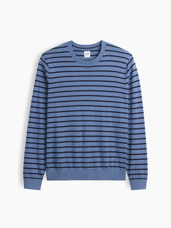 Stripe Crewneck Sweater