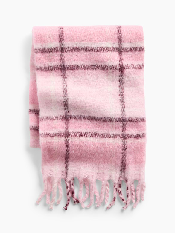 Brushed Fringe Scarf