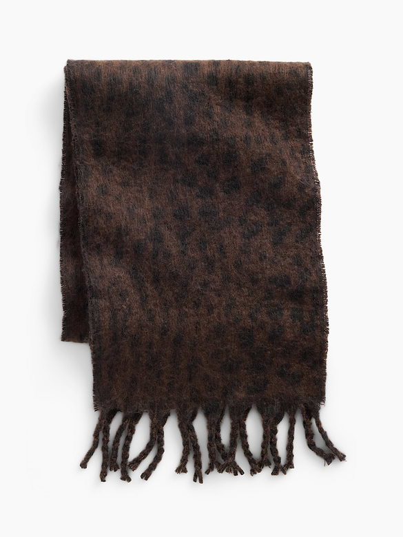 Brushed Fringe Scarf
