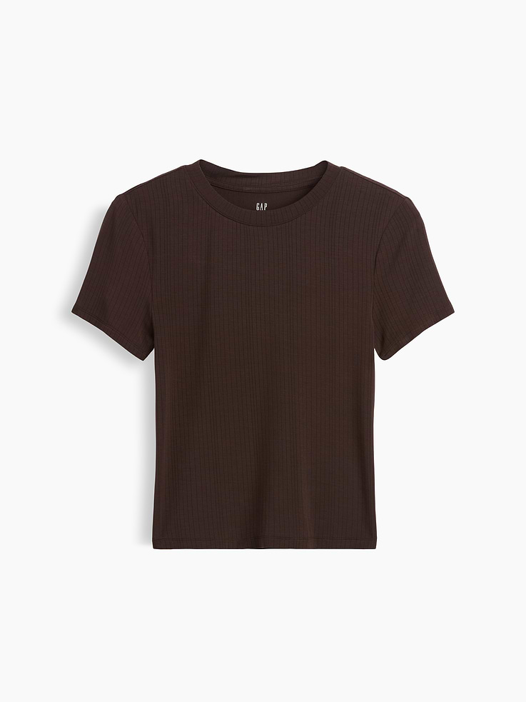 Image number 5 showing, SoftMade Modal Rib PJ T-Shirt