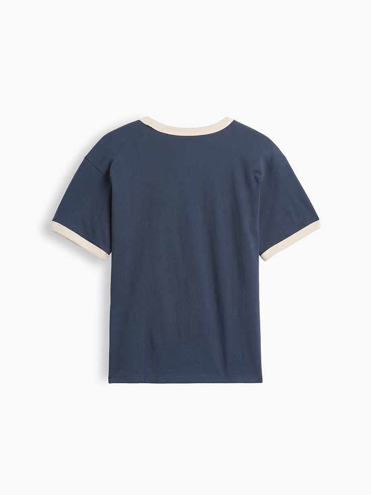 Image number 2 showing, Kids Relaxed New York Graphic Ringer T-Shirt