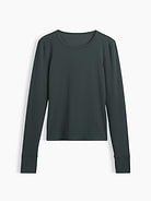 Image number 5 showing, GapFit Smooth Crewneck T-Shirt