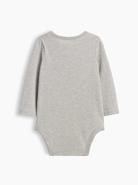 Baby First Favorites Organic Cotton Halloween Bear Bodysuit