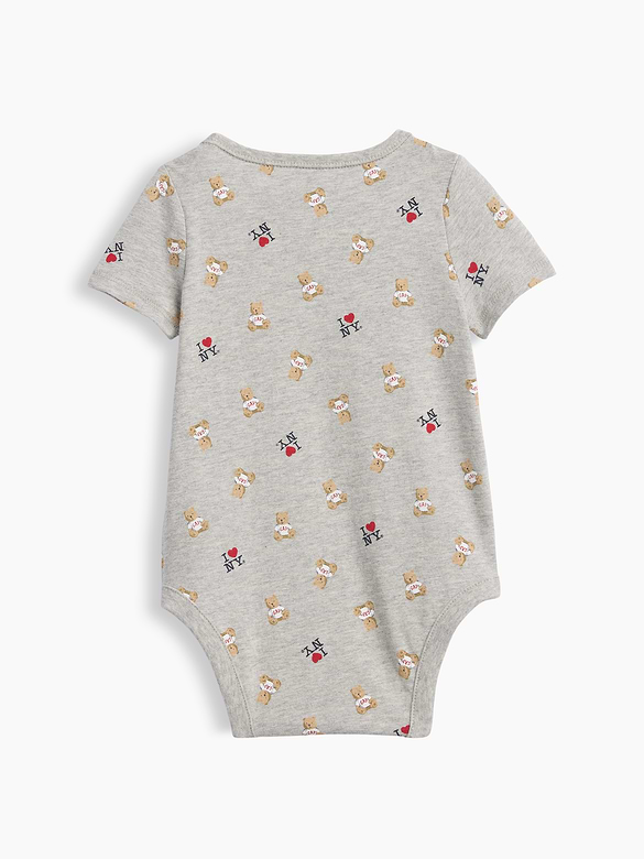 Baby Organic Cotton I Heart NY Bodysuit