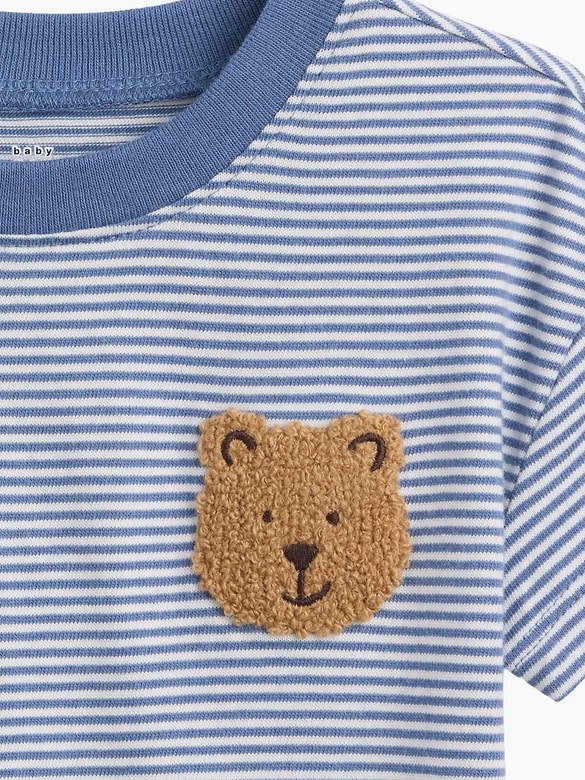 Baby Brannan Bear Cargo Outfit Set